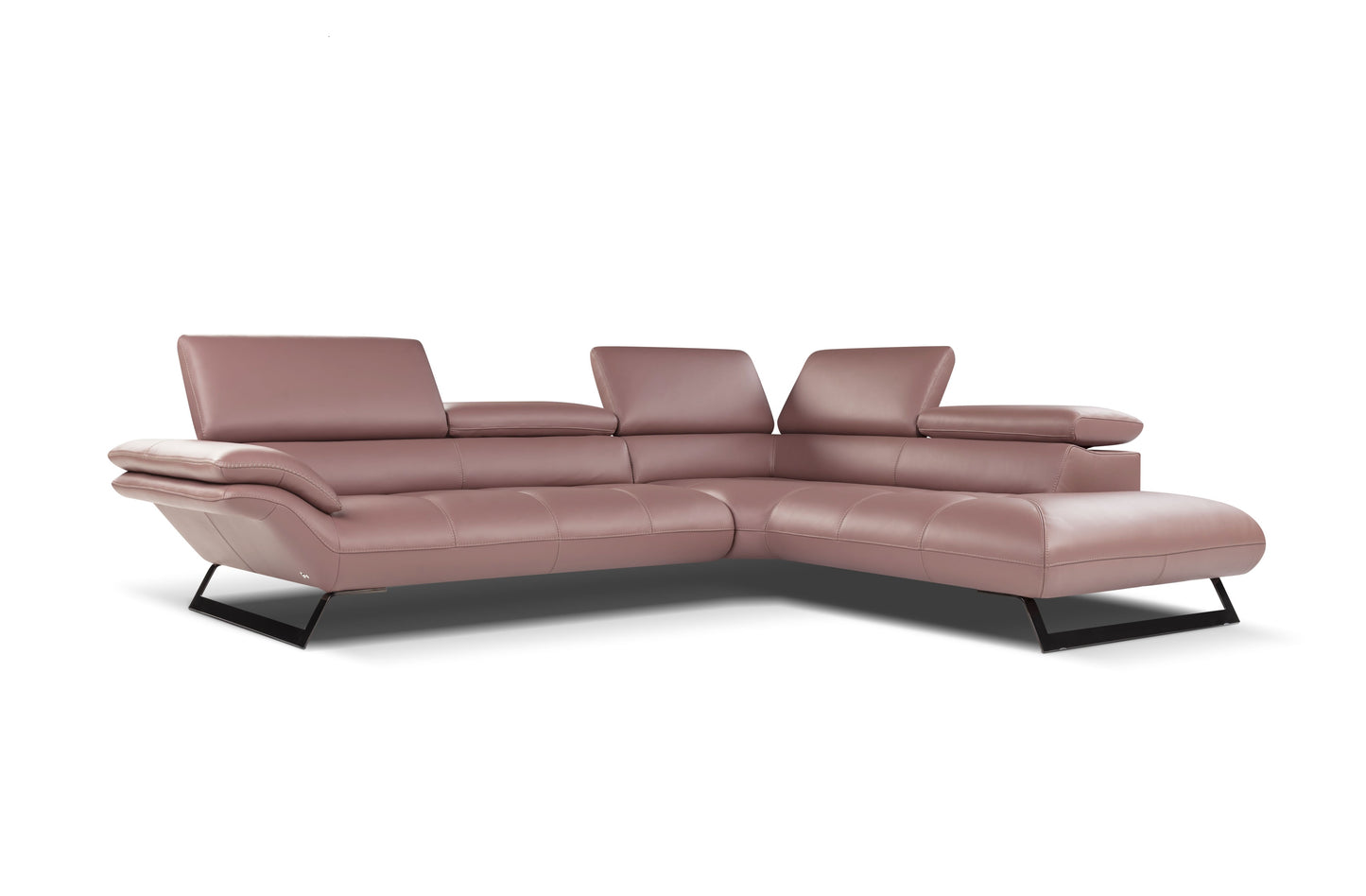 Nicoletti Corsica Leather Sectional - Eurohaus Modern Furniture LLC