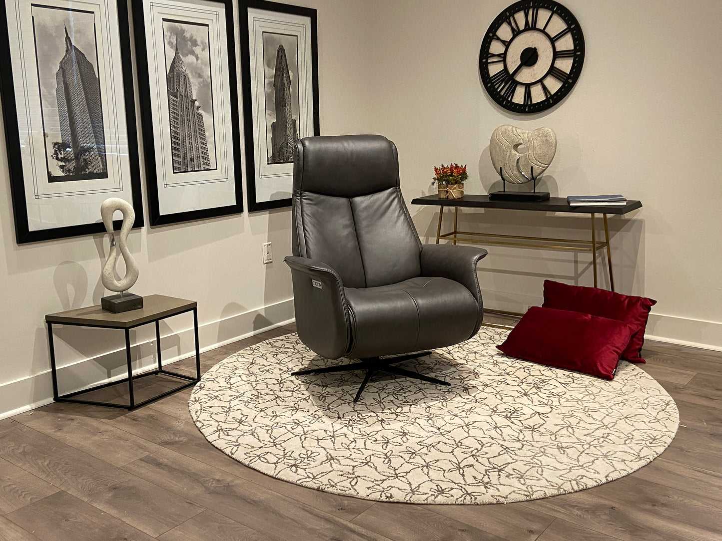 FJORDS - JAKOB RECLINER WITH BATTERY - Eurohaus Modern Furniture LLC