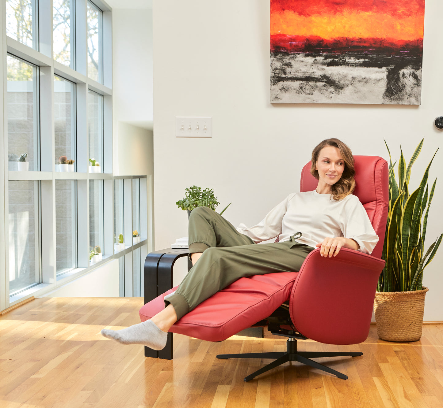 FJORDS - JAKOB RECLINER WITH BATTERY - Eurohaus Modern Furniture LLC
