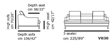 INCANTO - i548 - SOFA COLLECTION - Eurohaus Modern Furniture