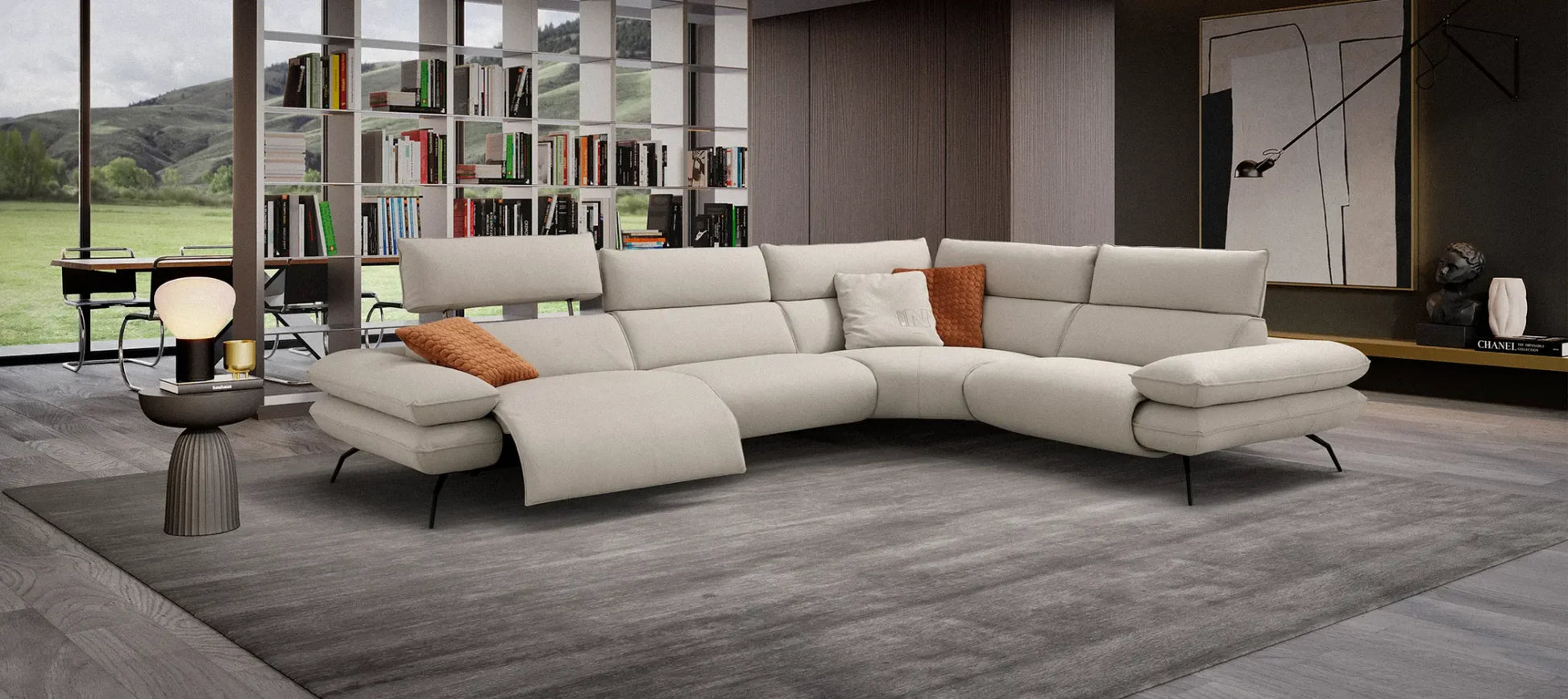 INCANTO  I861 -4PCS. SECTIONAL - Eurohaus Modern Furniture