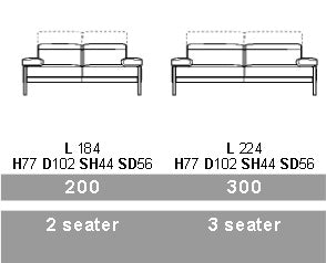 Nicoletti - Italo off-white Leather Sofa 85"L - Eurohaus Modern Furniture LLC