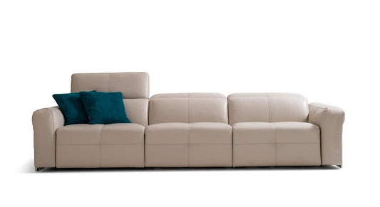 ALPA SALOTTI - MADISON 5PCS. SECTIONAL W/3 RECLINERS - Eurohaus Modern Furniture LLC