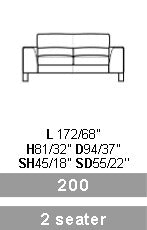 NICOLETTI - SIMON LEATHER SECTIONAL - ITALY - Eurohaus Modern Furniture LLC