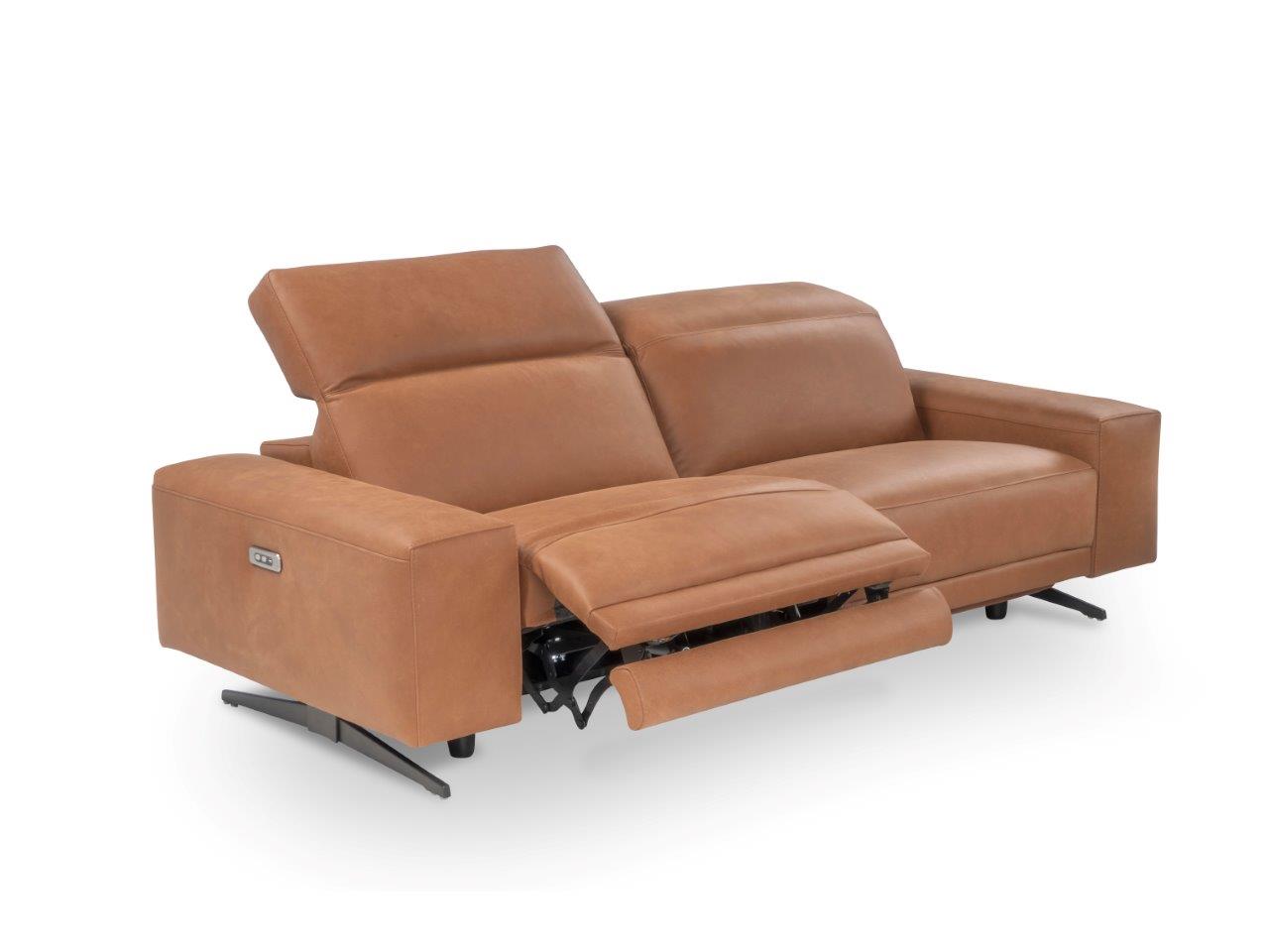 NICOLETTI - Daniel l LEATHER SECTIONAL - ITALY - Eurohaus Modern Furniture LLC
