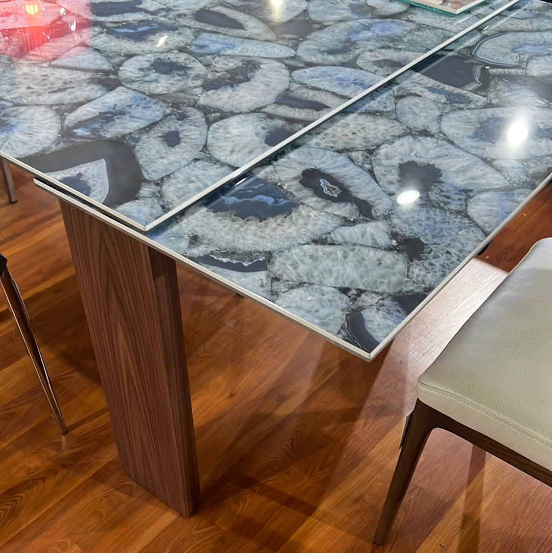 Tonin Casa - Made in Italy - Brooklyn Extendable Table with White Ceramic Top