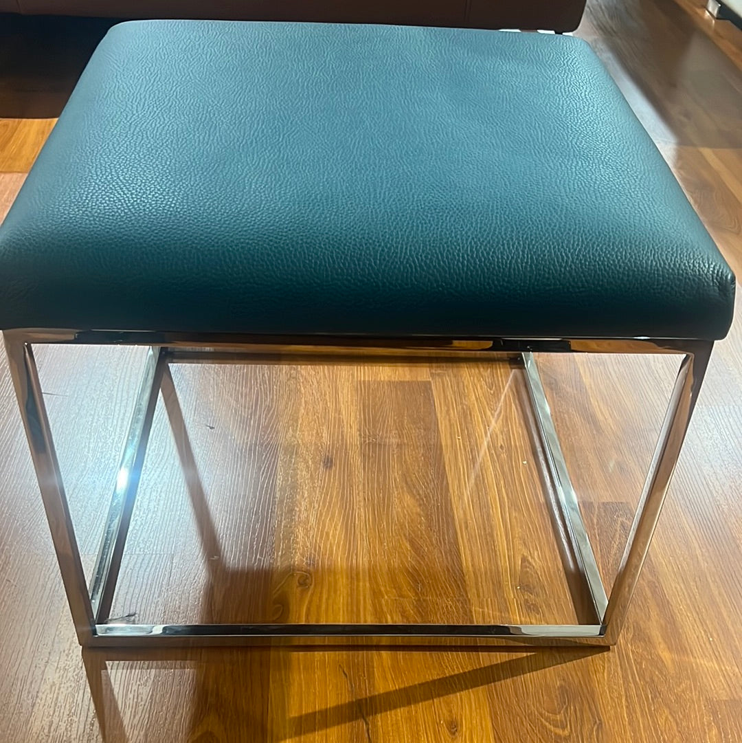 Harlem Leather Ottoman - Eurohaus Modern Furniture LLC