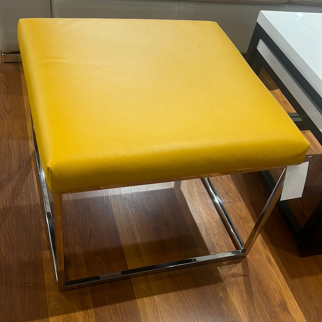 Harlem Leather Ottoman - Eurohaus Modern Furniture LLC