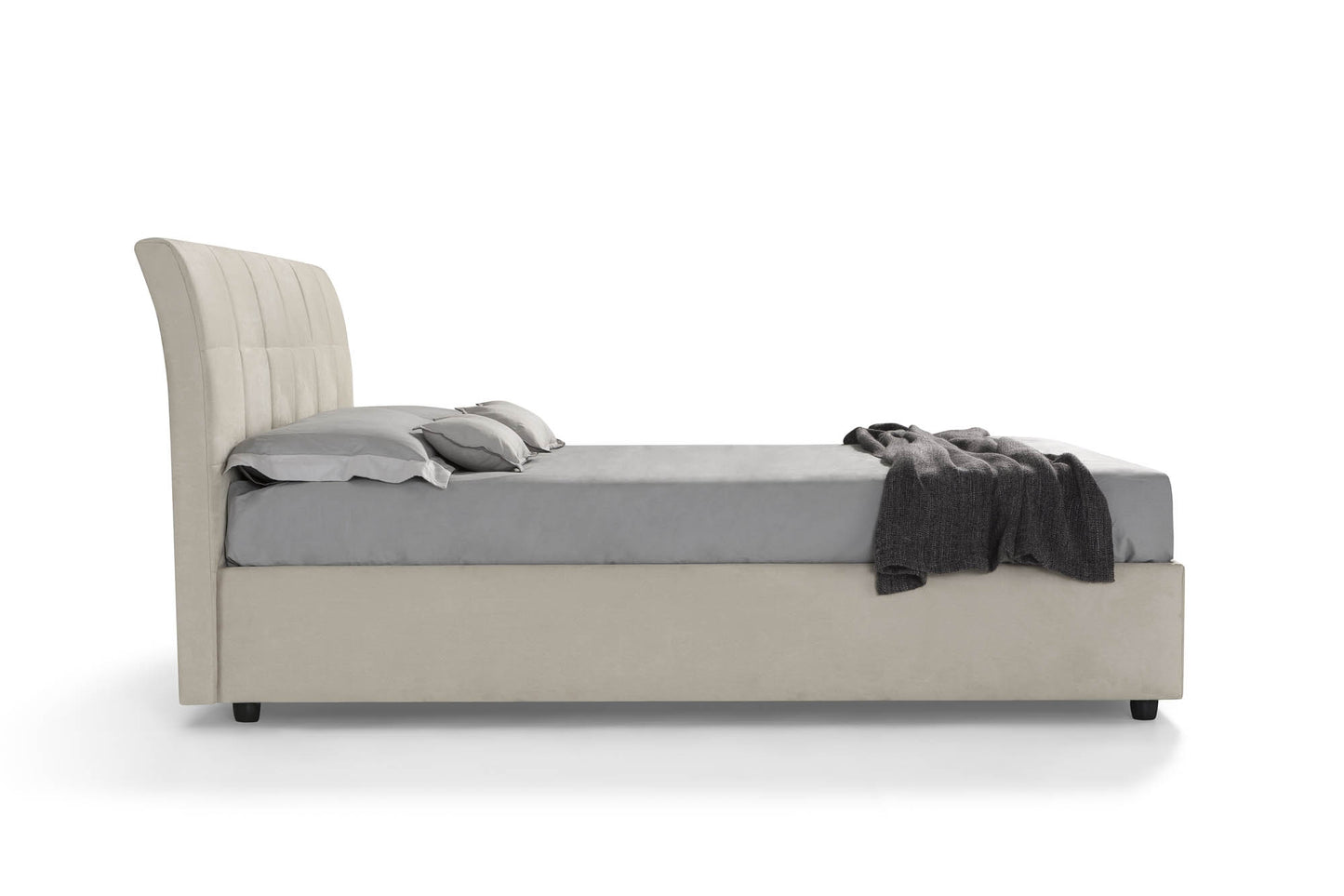 Novaluna Italy - Berlino Bed - Made in Italy - Eurohaus Modern Furniture LLC