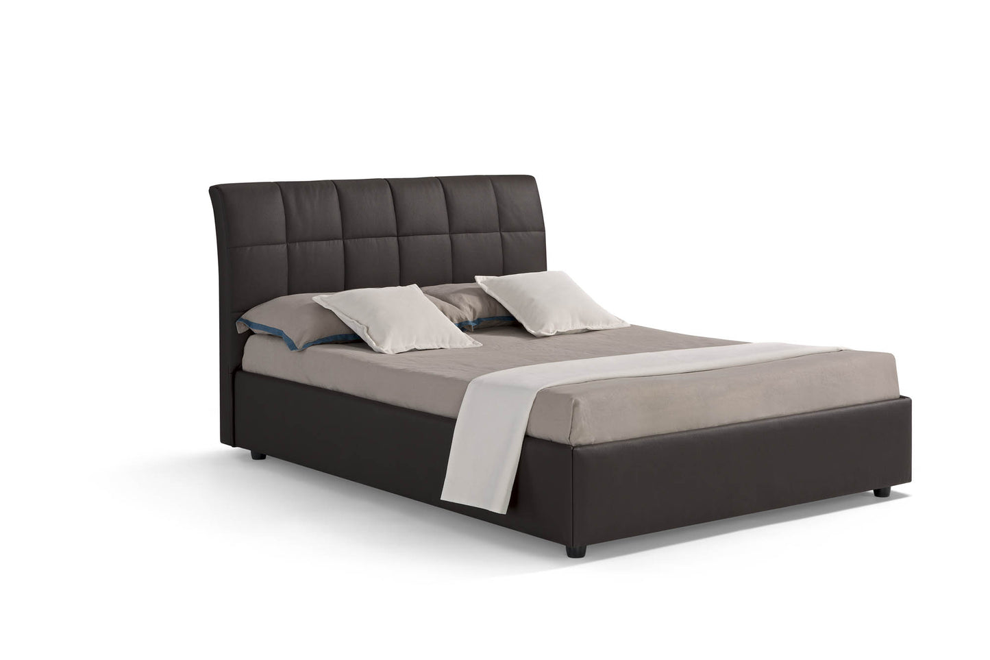 Novaluna Italy - Berlino Bed - Made in Italy - Eurohaus Modern Furniture LLC