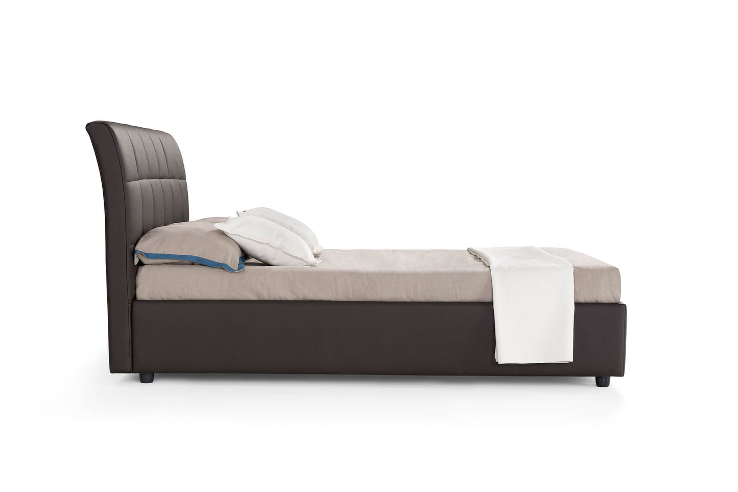 Novaluna Italy - Berlino Bed - Made in Italy - Eurohaus Modern Furniture LLC