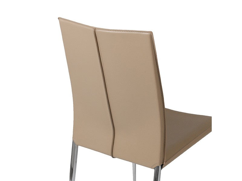 EURO- Max Leather side chair - Eurohaus Modern Furniture LLC