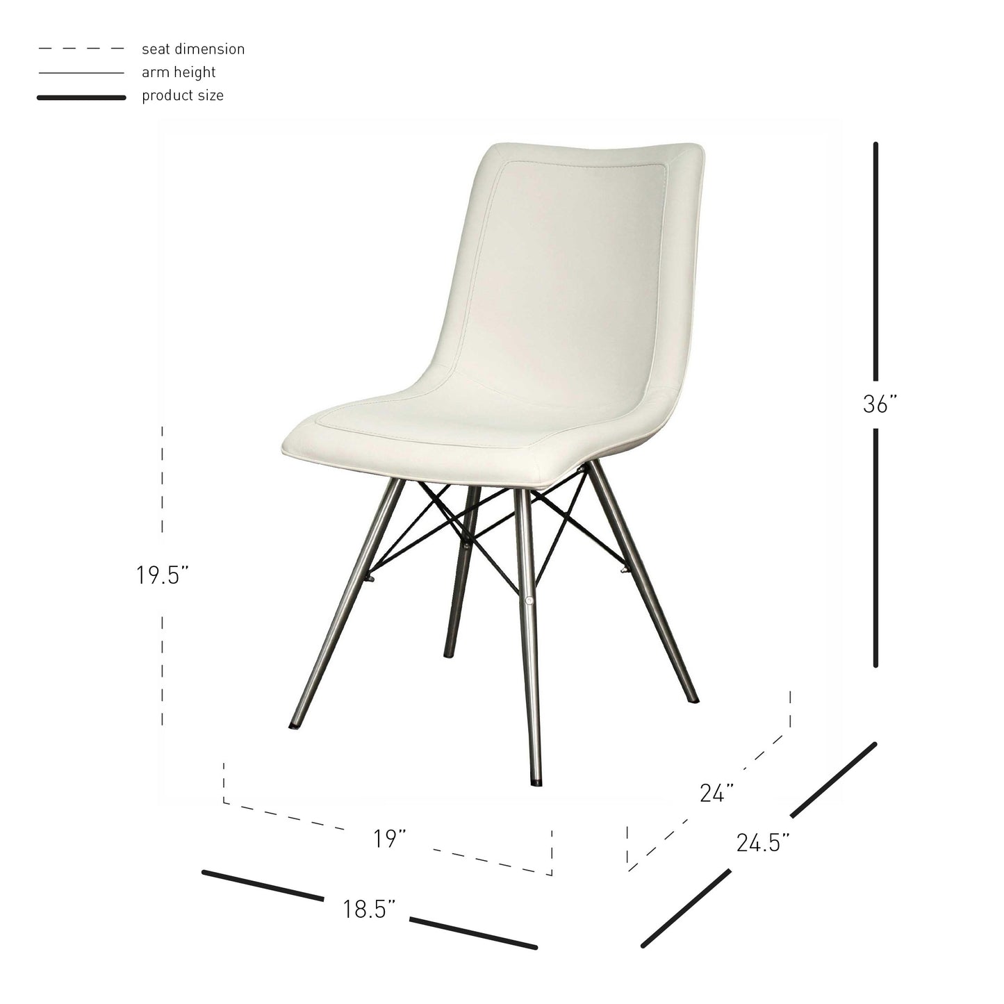 NPD Blaine Chair - Eurohaus Modern Furniture LLC