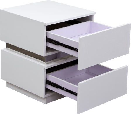DS-High Gloss Lacquer w/2 Drawers - Eurohaus Modern Furniture LLC