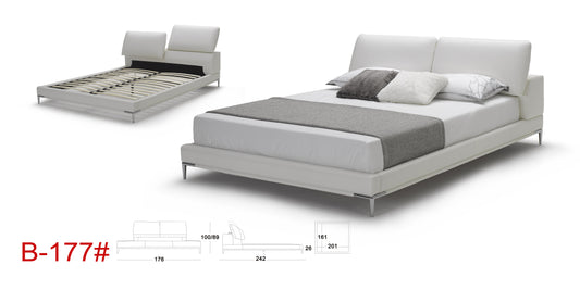 EMF B177 European Style Platform Bed - Eurohaus Modern Furniture LLC