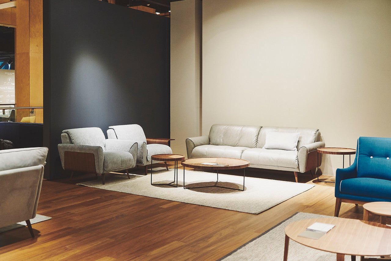 Natuzzi B993 Mid-Century Style Collection - Eurohaus Modern Furniture LLC