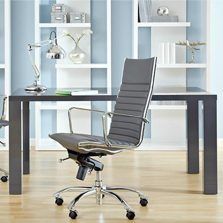 EURO-Dirk High Back Office Chair - 7 COLORS - Eurohaus Modern Furniture LLC