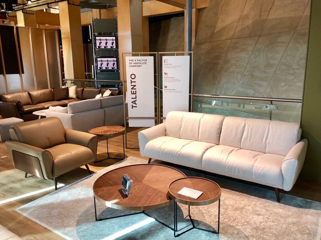 Natuzzi B993 Mid-Century Style Collection - Eurohaus Modern Furniture LLC