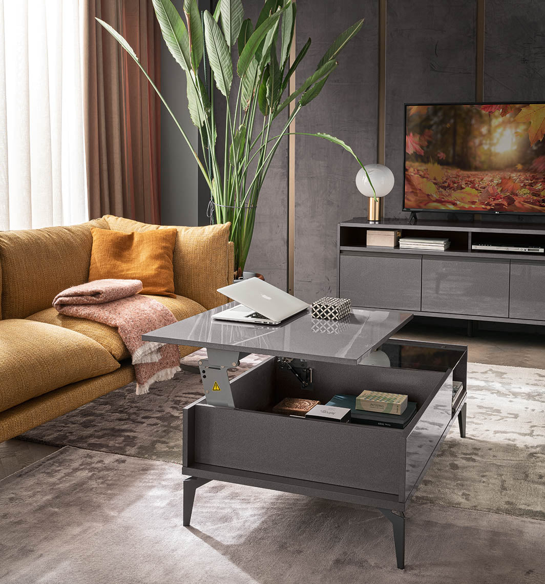 ALF Graphite Lift-top coffee table1