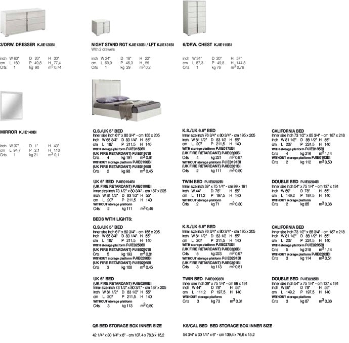 ALF - IMPERIA Bedroom - from... - Eurohaus Modern Furniture LLC