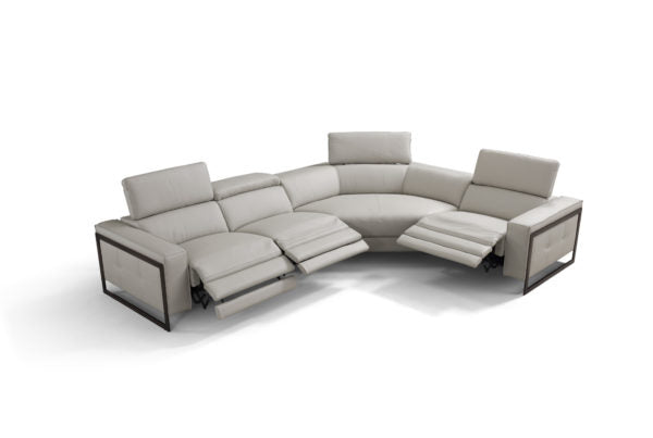 INCANTO - I829 5PCS. Sectional w/3 Power Reclines & Big Corner - Eurohaus Modern Furniture LLC