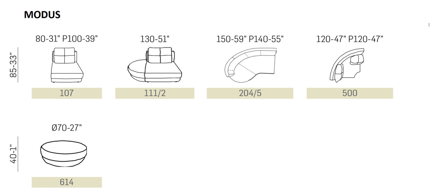 INNOVA ITALIA - Modus Leather Collections from... - Eurohaus Modern Furniture LLC