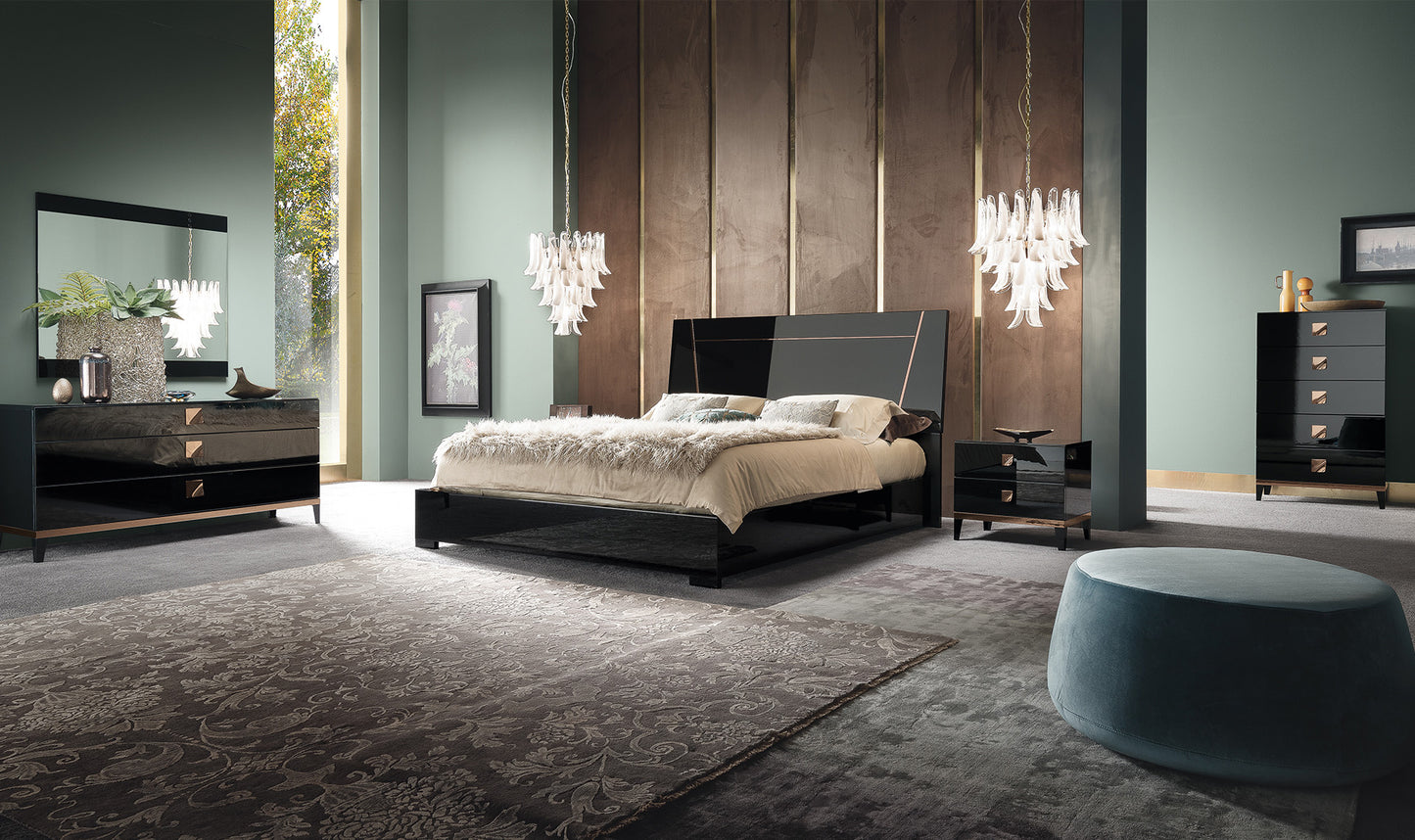ALF Mont Noir Bedroom Casegoods - Eurohaus Modern Furniture LLC