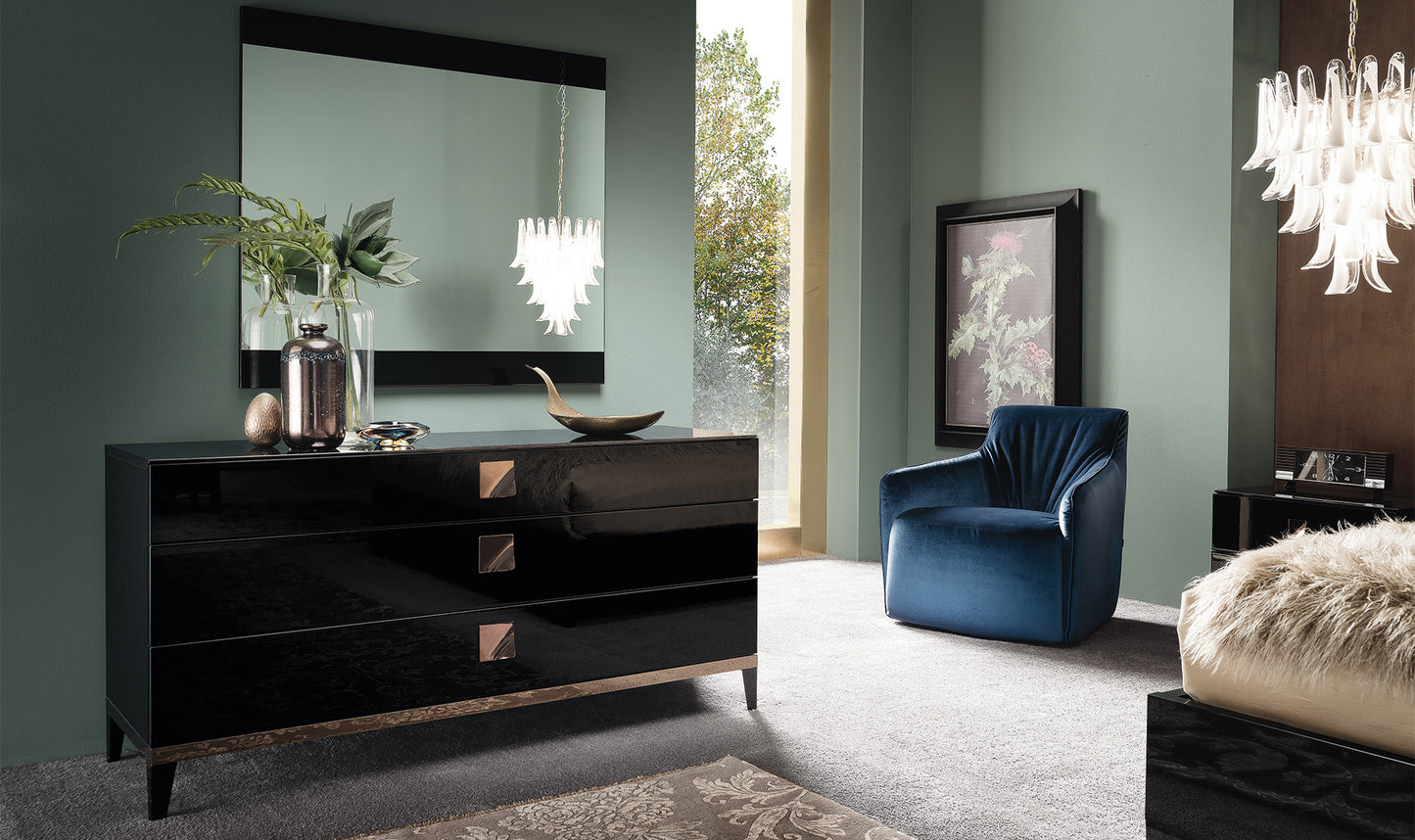 ALF Mont Noir Bedroom Casegoods - Eurohaus Modern Furniture LLC