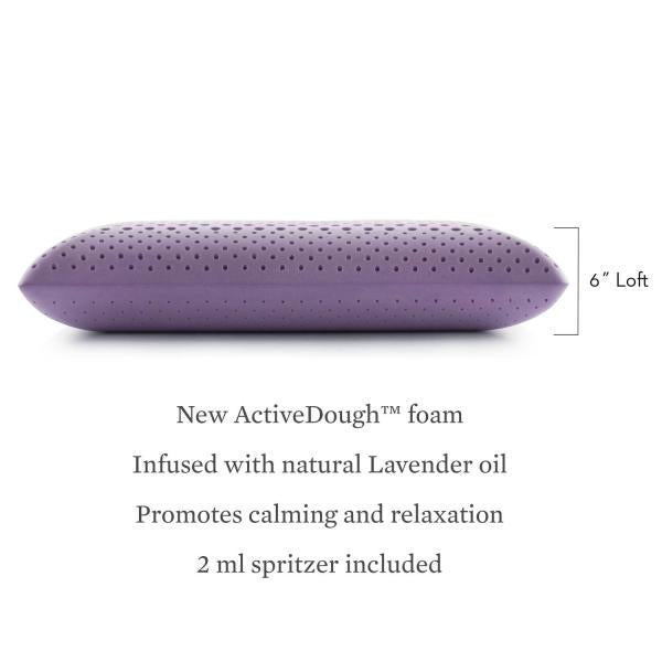 MALOUF Zoned Activedough LAVENDER - Eurohaus Modern Furniture LLC