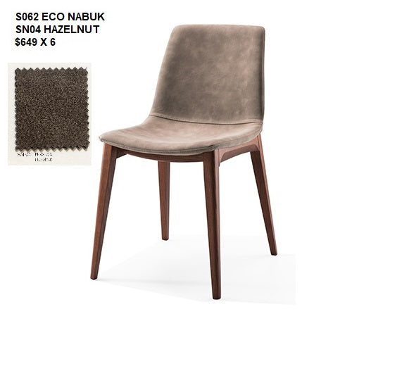 BUSETTO- Made in Italy- S062 Dining Chairs and Armchair S061A - Eurohaus Modern Furniture LLC