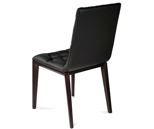 BUSETTO- Made in Italy- S066 Genuine Leather Turfted Seat - Eurohaus Modern Furniture LLC