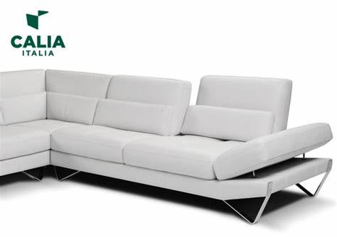 NICOLETTI - EVAN LEATHER SECTIONAL W/PUSH-BACK FUNCTION - STARTS AT - Eurohaus Modern Furniture LLC