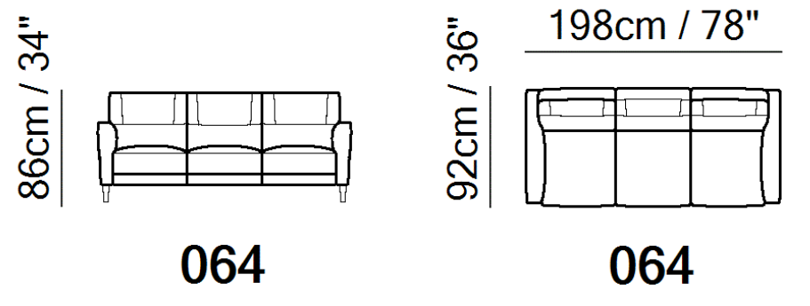 NATUZZI EDITIONS - C131 INDIMENTICABILE SOFA [STOCK OPTIONS] - Eurohaus Modern Furniture