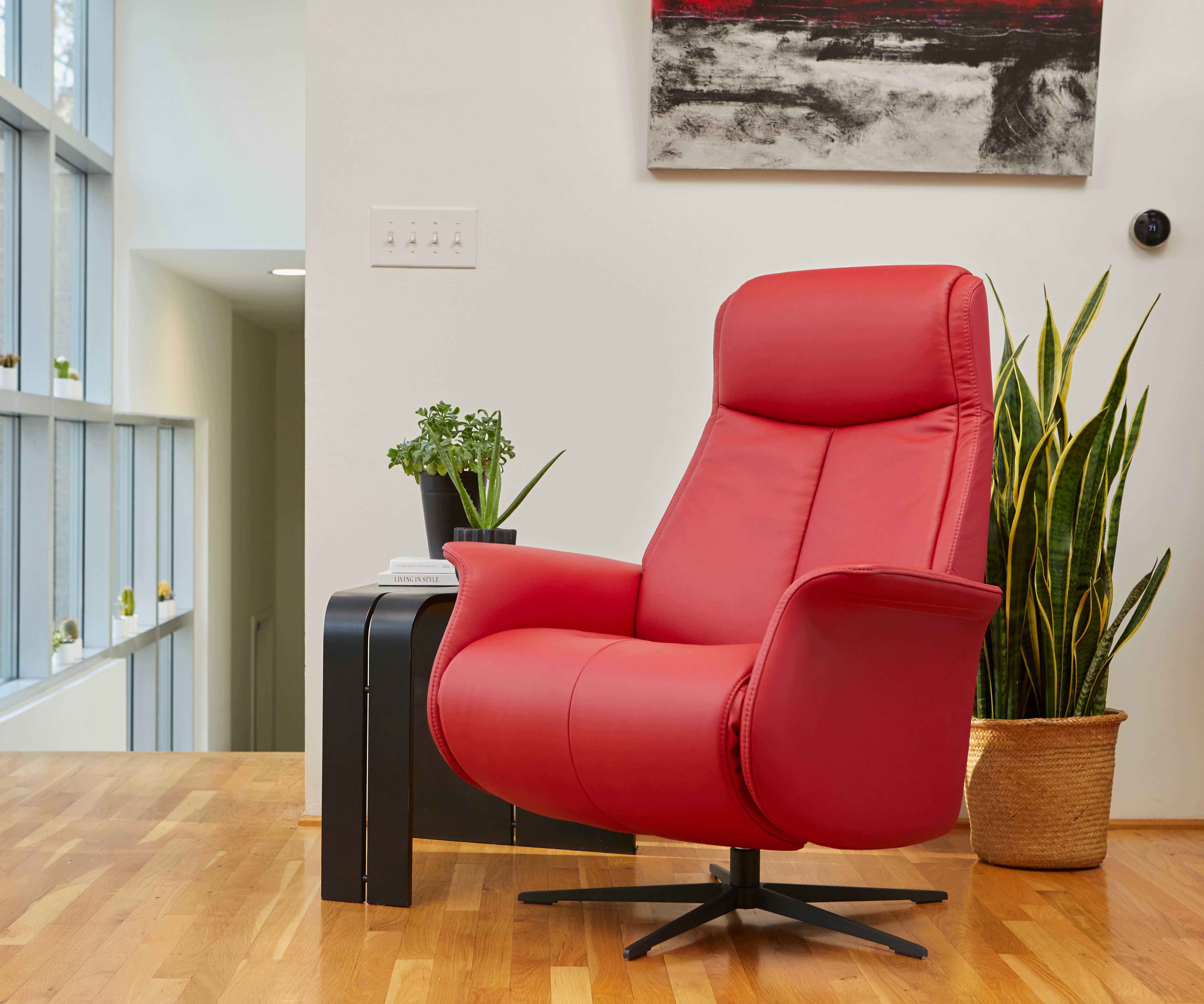 FJORDS JAKOB RECLINER WITH BATTERY Eurohaus Modern Furniture LLC