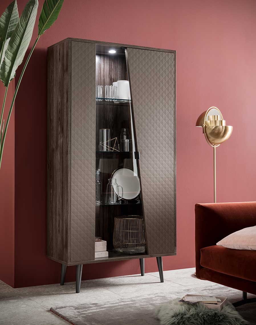 ALF FRIDA 2D CURIO CABINET