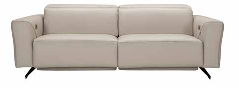 INCANTO - I811 SOFA WITH 2 RECLINERS
