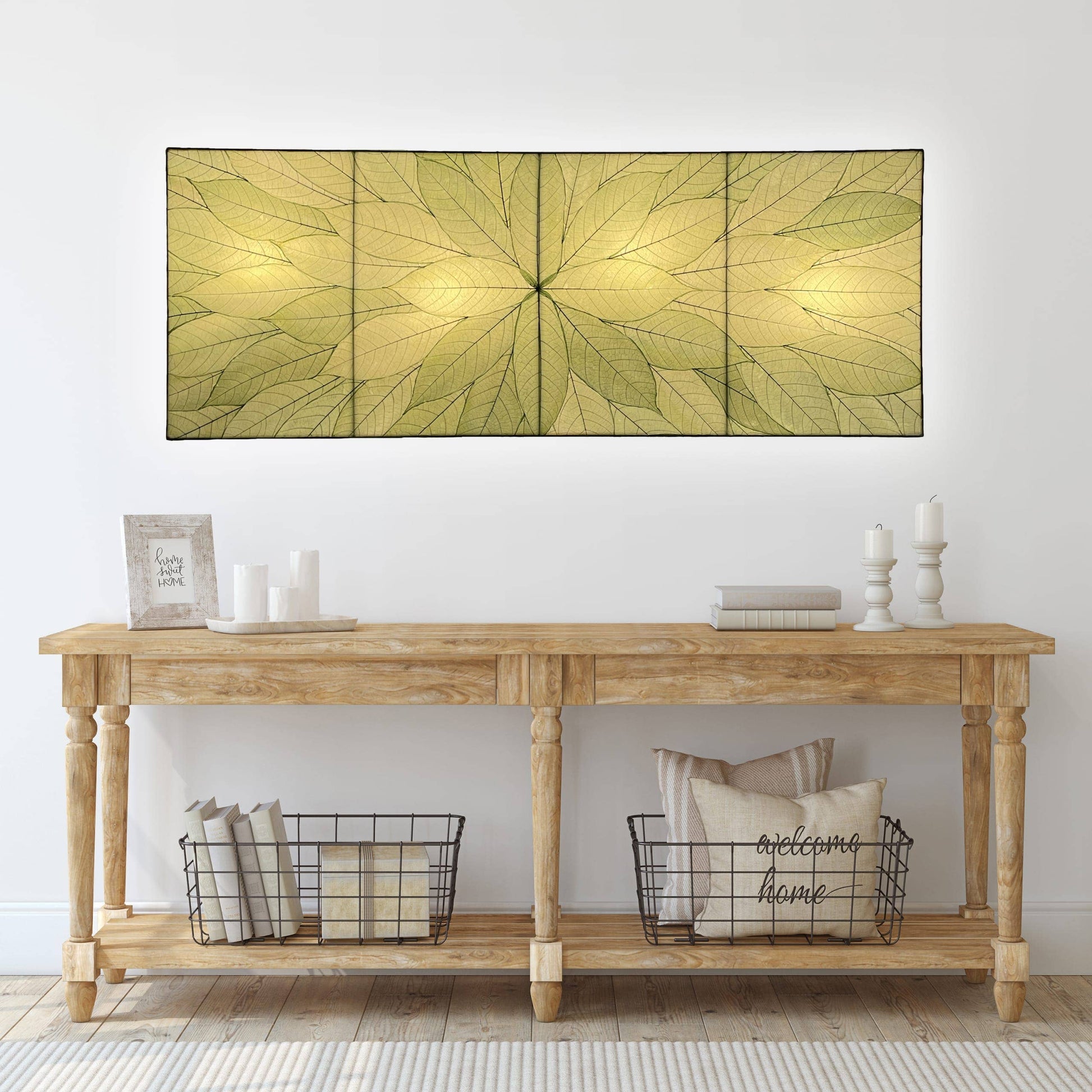 Sunburst Panel Wall Lamp Green - Eurohaus Modern Furniture LLC