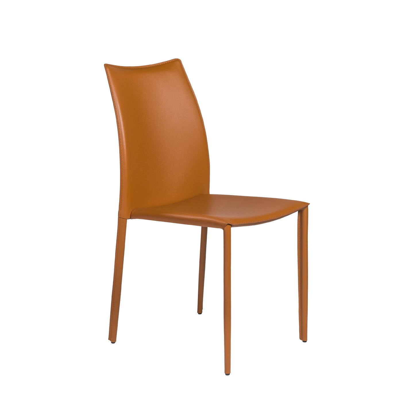 Dalia Leather Stacking Chair (2)