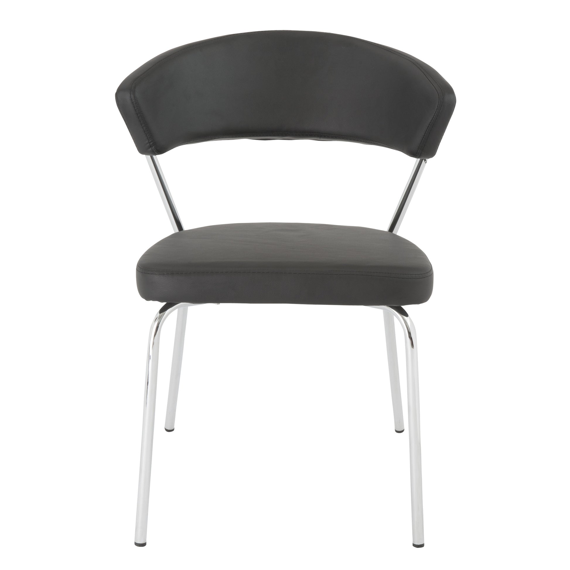 05095 Draco Dining Chair/ Chrome Legs - Eurohaus Modern Furniture LLC
