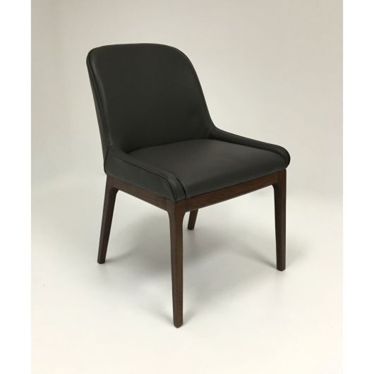 Colibri Genuine leather Ann side chair ( set of 2) - Eurohaus Modern Furniture LLC