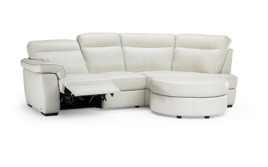 Natuzzi Editions B757 Brivido Sofa Power Recliners