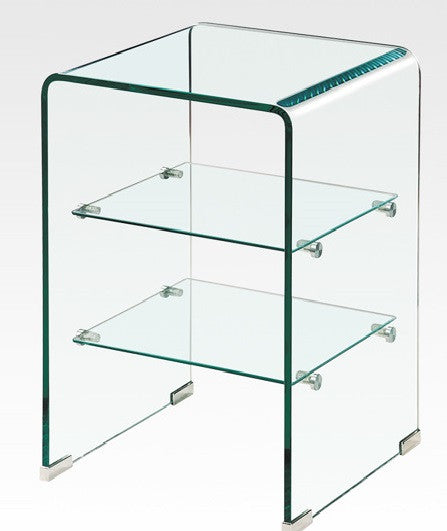 EMF-M009 All Glass Side Table - Eurohaus Modern Furniture LLC