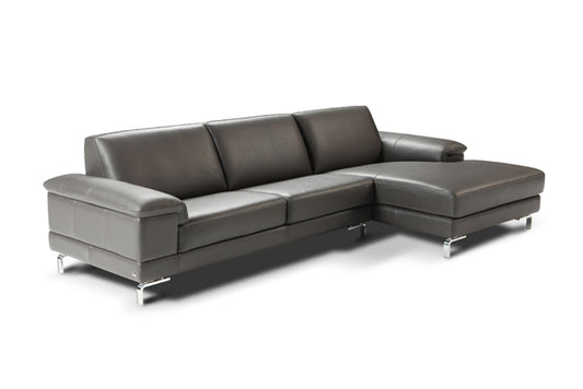NICOLETTI - DORIAN LEATHER SECTIONAL - ITALY - Eurohaus Modern Furniture LLC
