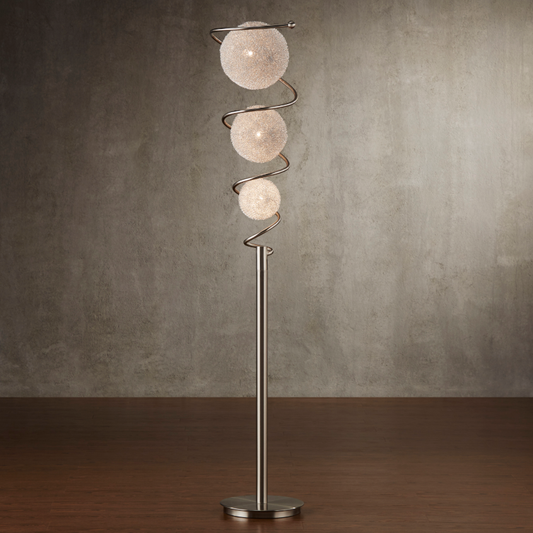 Wired Shades Spiral Floor Lamp - Eurohaus Modern Furniture LLC