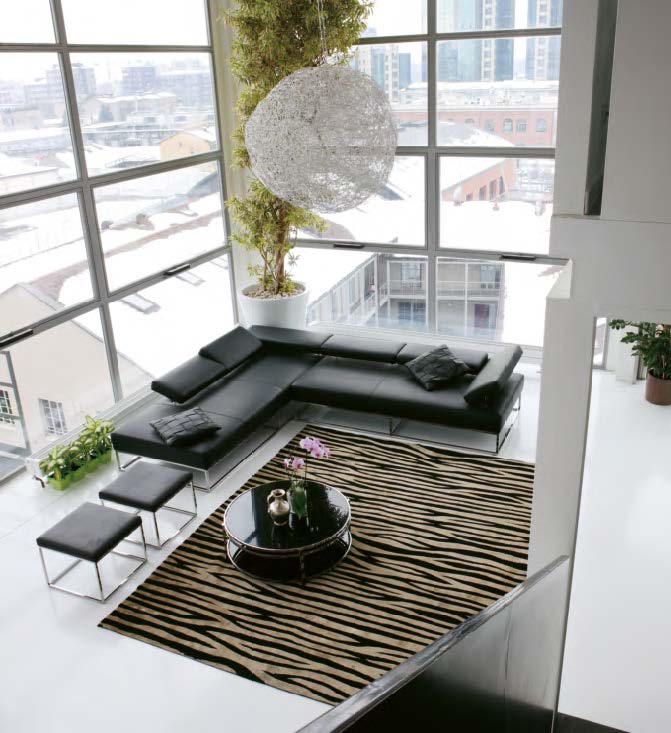 Vision Low Back Sofa